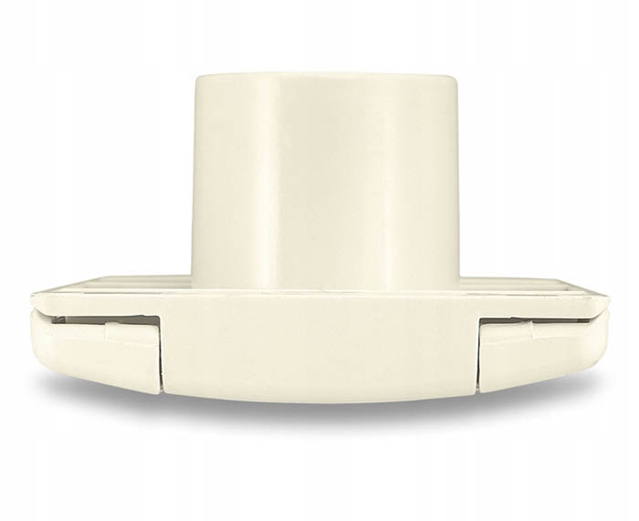 Vysavačová zásuvka DELUXE LONG obdélník - béžová  s nepřilnavým povrchem. Určeno pro centrální vysavače.